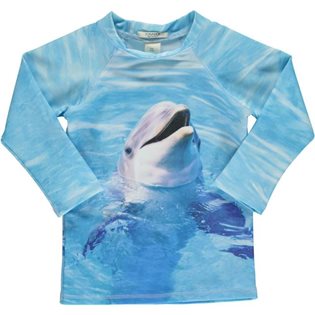 Swim Blouse UV - Dolphin Print