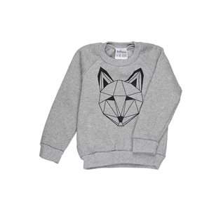 Just Call Me Fox Sweatshirt - Grey