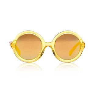 Lenny Sunglasses - Yellow Jelly Mirror