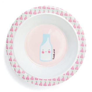 Eef Lillemor Petit Dejeuner Melamine Bowl - Soft Pink