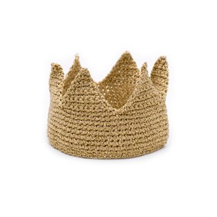Billy loves Audrey Gold Knit Crown