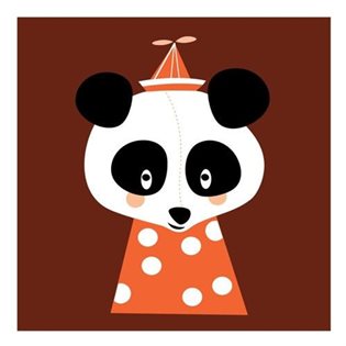 Marionette - Posey Panda Greetings Card