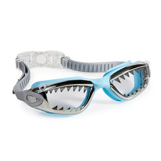 Jawsome Swimming Goggles - Baby Blue Tip Shark