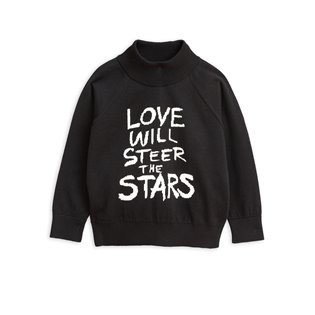 Love Knitted Sweater - Black