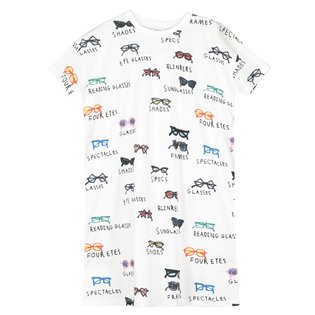 Beau Loves Jersey T-Shirt Dress - Spectacles