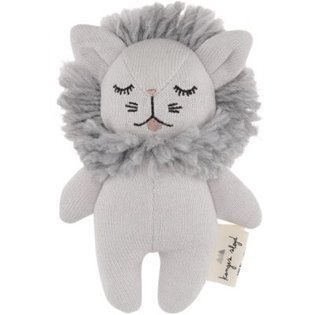 Mini Lion Soft Toy - Grey Melange