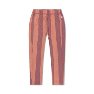A Tricot Pants Peachy Block Stripe