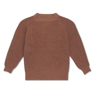 Knit sweater rusty marble