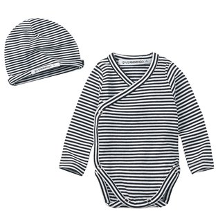 Stripes Newborn Set - Black / White