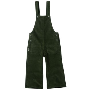 Corduroy Dungarees - Forest Night