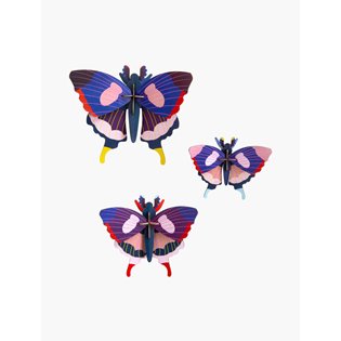Swallowtail Butterflies - Set of 3