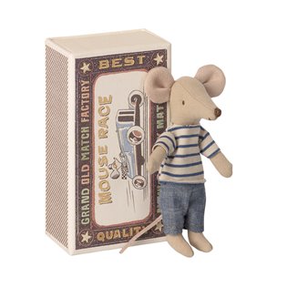 Big Brother Mouse In Matchbox - Stripe
