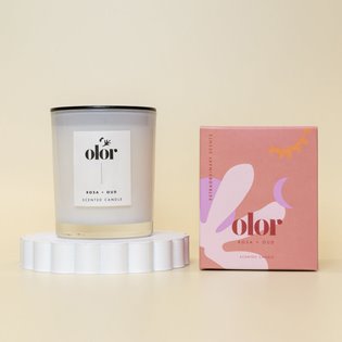 ROSA + OUD CANDLE