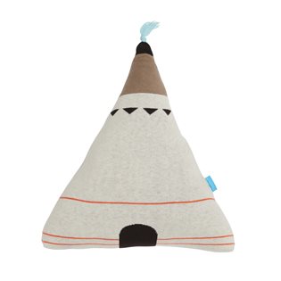 Wigwam Cushion - Blue