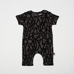 Alphabet Short Romper