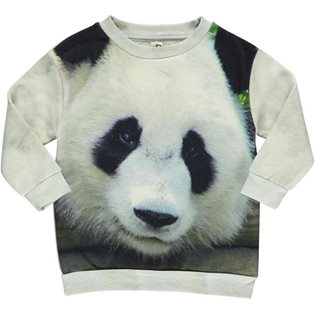 Loose Sweat - Panda Print