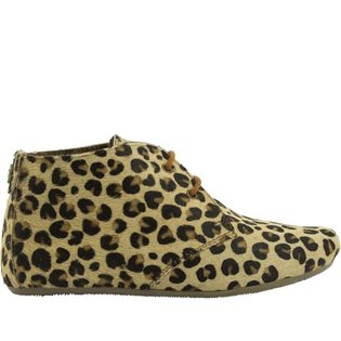 Gimlet Girl Hair on Leather Shoe - Leopard