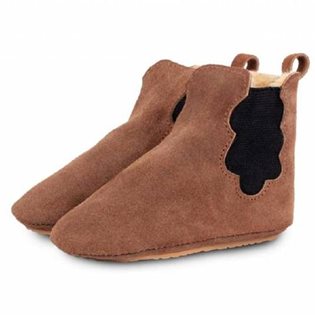 Cloud Lining Booties - Suede Teddy Brown