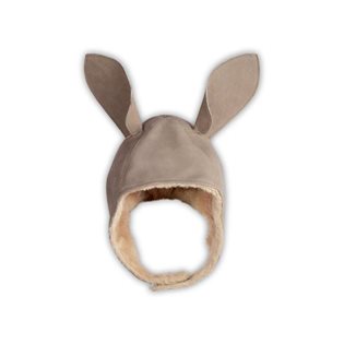 Aviator Deer Hat - Nubuk Taupe