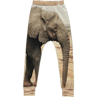 Baggy Leggings - Elephant Print