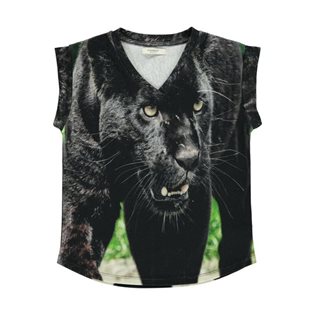 Base Tank Top - Panther Print