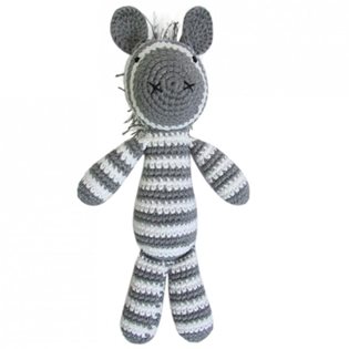 Crochet Zebra Toy