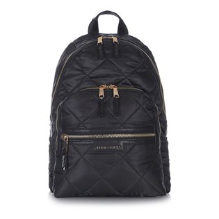 Elwood Backpack - Black Quilt