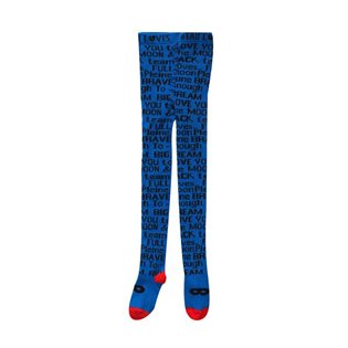 Staring At Stars Knit Tights - Blue