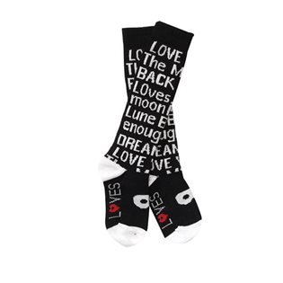 Staring At Stars Knee High Socks - Black