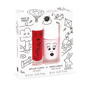 Nailmatic Duo Kids Cottage - Cherry/Bella