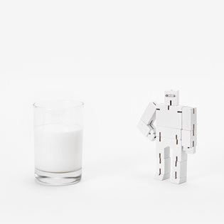 Micro Cubebot - White