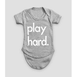 Play Hard Bodysuit - Grey