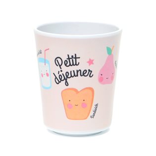 Eef Lillemor Petit Dejeuner Melamine Cup - Soft Pink