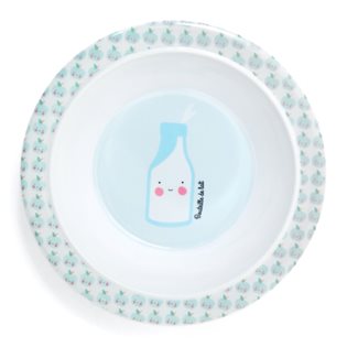 Eef Lillemor Petit Dejeuner Melamine Bowl - Soft Blue