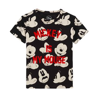 Mickel - Mickey Mouse Black Tee 