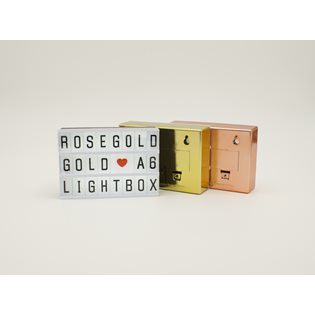 Cinematic A6 Lightbox - Rose Gold