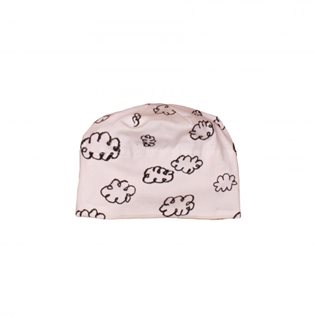 Noe & Zoe Baby Beanie - Black Clouds