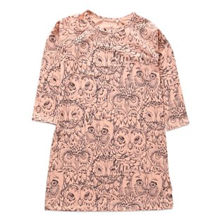 Gabrielle Owl Nightdress - Coral