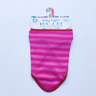 Organic Dribble Bib - Pink