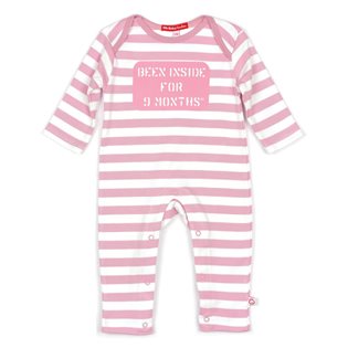 Been Inside 9 Months Playsuit - Pink
