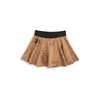 Fox Family Skirt - Brown