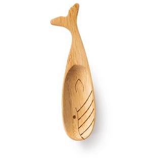 Spoonimals Whale - Bamboo Spoon
