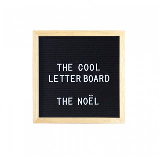 The Noel Letterboard - Black