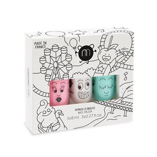 Nailmatic Kids Nail Polish - Funfair - 3 Nail polish set