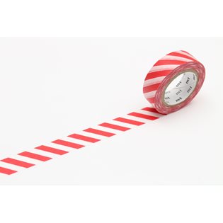 MT Washi Masking Tape - Stripe Red
