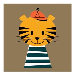 Marionette - Tiger Tiger Greeting Card
