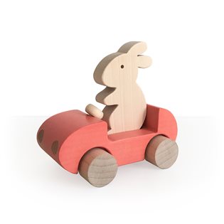 Bunny Car Red