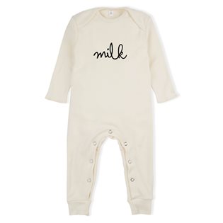 Milk Playsuit - Natural