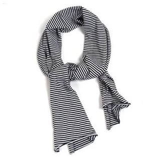 XL Monochrome Stripe Scarf