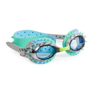 Prehistoric Times Swimming Goggles - Raptor Blue Grey